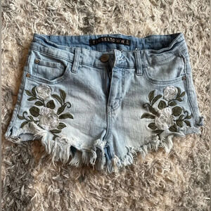 Tinsel brand cut off shorts